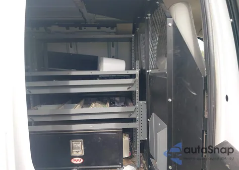 2015 Chevrolet Express 2500 Work Van из США, поврежденный, VIN 1GCWGFCF2F1284825